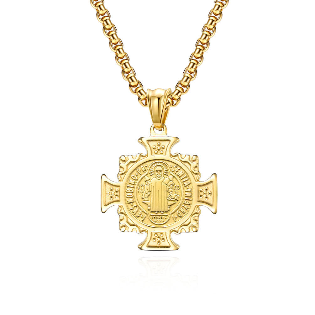 Crucifix Pendant Necklace
