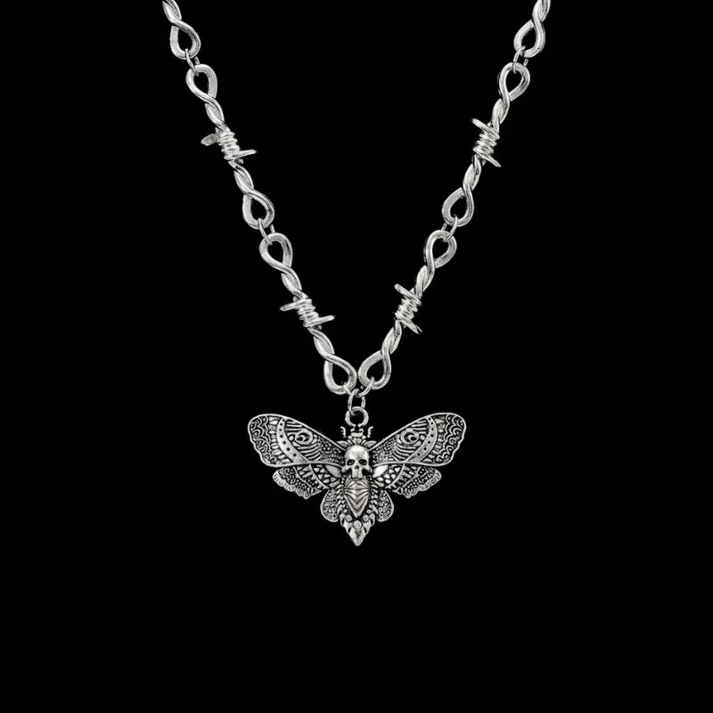 Death Moth Necklace