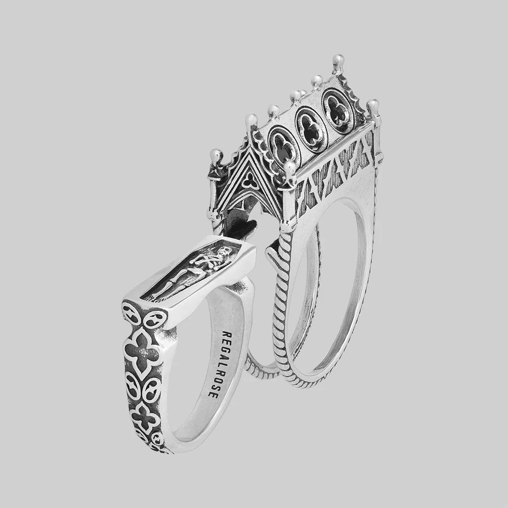 SACRARIUM. Secret Tomb Double Ring