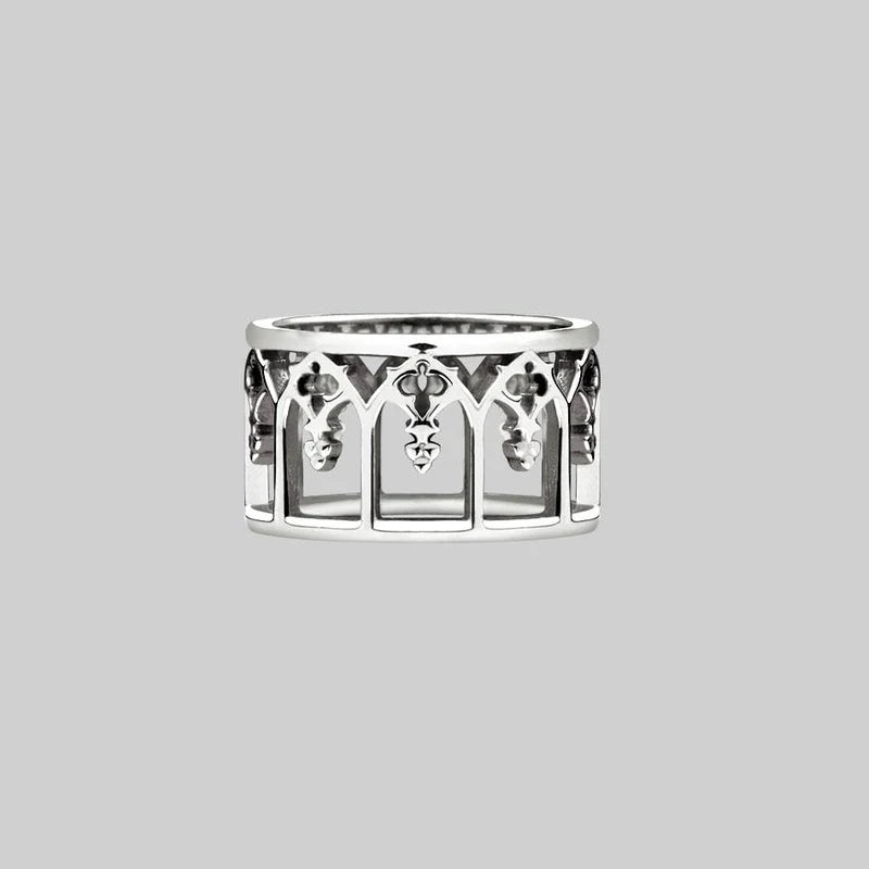 NOIR. Gothic Arches Ring
